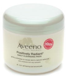 Aveeno Positively Radiant Daily Cleansing Pads 28 ea.