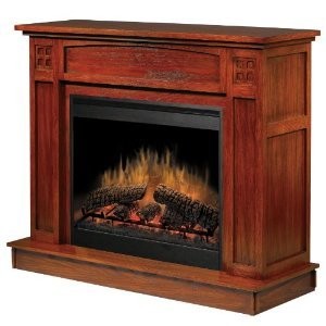 Dimplex Ashfield Electric Fireplace with 30 Inch Self-trimming Firebox and ...