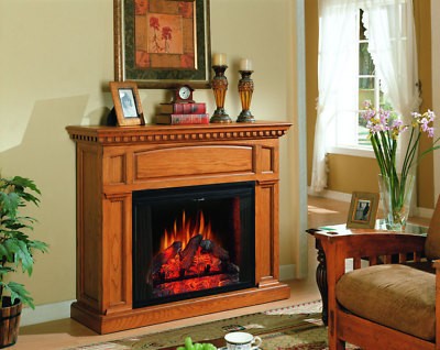 Classic Flame Georgetown Premium Oak Electric Fireplace