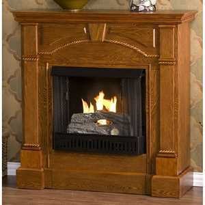 Southern Enterprises, Inc. Heritage Gel Fuel OR Electric Fireplace... 