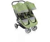 Baby Jogger City Mini Double Stroller - Green/Grey