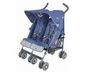 Maclaren Twin Techno Standard Stroller - Crown Blue