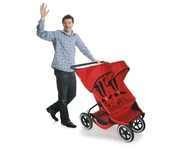 Phil&Teds e3 Twin Standard Stroller - Red