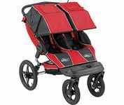 Baby Jogger Summit 360 Double Standard Stroller - Red/Black