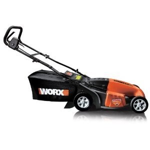 WORX WG718 19-Inch 13 amp Mulching/Side Discharge/Bagging Electric Lawn Mow...