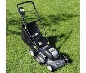Earthwise Corded Electric Lawn Mower with Grass Catcher