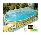 15' 30' Oval Above Ground Swimming Pool Solar Dome Cover Heater Sundome 22 Panels ( Dome)