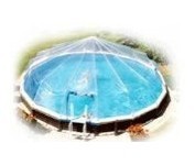 16' Above Ground Swimming Pool Solar Sun Dome Cover Heater Sundome 12 Panels