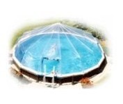 28' Above Ground Swimming Pool Solar Sun Dome Cover Heater Sundome 21 Panels