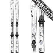 Salomon Origins Crystal Womens Skis with LZ9 Lightrak Bindings 2011