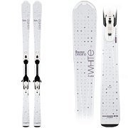 Salomon Origins Pure White Womens Skis with Salomon Lightrak L9 Bindings 2012
