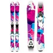 K2 Luv Bug Kids Skis with Noodle System on Fastrack 7.0 Bindings 2011