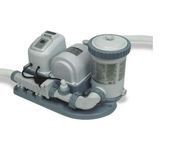 Intex 2000 GPH Salt Water Filtration Pump with Saltwater Chlorine Generator