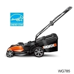 Worx Eco Wg785 17-inch 24 Volt Cordless Lawn Mower Lk