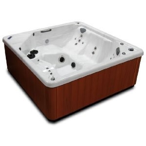 Titan Spas Oceanus 6-Person Spa with 2 Loungers and Spa Cover