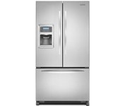 KitchenAid Architect II KFIS20XVMS (19.9 cu. ft.) Compact Wine Cooler Side by Side Bottom Freezer French Door