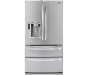 LG LMX28988 (27.5 cu. ft.) Bottom Freezer French Door Refrigerator