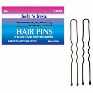 Soft 'N Style 2 Bronze Hair Pin 1 Lb Box