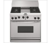KitchenAid Architect KDRP463LSS Dual Fuel (Electric and Gas) Range