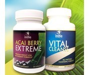 Acai Berry Extreme / Vital Cleanse Colon Cleanse Set - Powerful Weight Loss Diet Pill Combination (Vital)