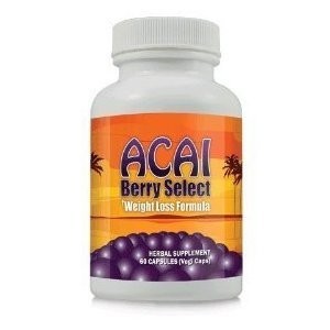 Acai Berry Select Weight Loss diet pill Formula 1 ~ 60 Capsule Bottle (In stock)