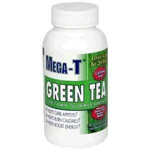 Mega-T Green Tea Weight Loss Supplement with Hoodia - 180 Caplets (In stock)