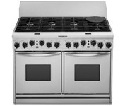 KitchenAid Architect KDRP487MSS Dual Fuel (Electric and Gas) Range