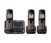 Panasonic KX-TG7623B Trio Cordless Phone