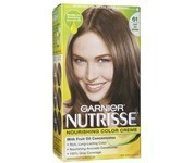 Garnier Nutrisse Permanent Creme Haircolor, No.61light Ash Brown,1 Each