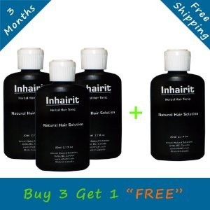 Anti Hair Loss Treatment - Topical Herbal Hair Tonic for Men and Women - Faster Hair Growth Solution 3 Months Supply