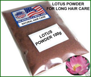 100g Lotus Powder Hair Loss Fall Ayuveda Natural Care