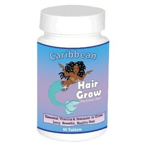 Caribbean Hair Grow: Ethnic Hair Growth Formula (60 Tablets)