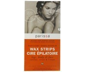Parissa Hair Removal Systems Quick & Easy Wax Strips Trial Pack, Legs, Body & Face 10 Strips
