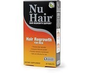 Natrol Nu Hair 50 count Hair Regrowth Tablets 2 pack For Men