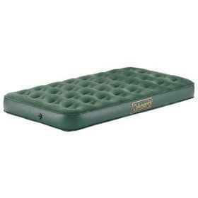 Coleman Twin Deluxe Air Mattress with Velour Top 5998-310C